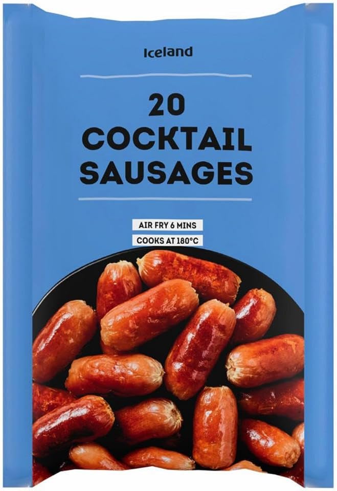 Iceland 20 (Approx.) Cocktail Sausages 240g