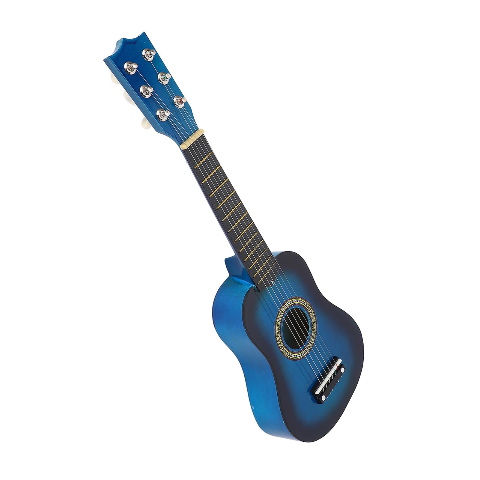 Strumento Musicale Giocattolo per Chitarra per Bambini da 21 Pollici per Bambini con Suono Meraviglioso e Design Classico, Ottimo per Regali di Compleanno e Legami Familiari, in Legno e