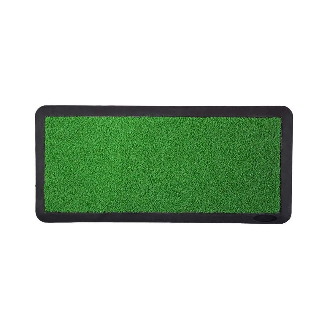 Golfmatte Puttingmatte Tragbarer Golf-Nicht-Schlupf-Schlag-Matten-Matten-Fairway-Schlägerung Von Grasmatten-Trainingshilfen for Wohnstätten Im Hinterhof Praxis Rasen Anti-Schlupf-Gummi-Sohle