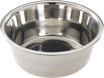 SPOT Mirror Finish Bowl | Stainless Steel | Pet Dish | Pet Dish for Dogs | Pet Dish for Cats | 3 Quart | by Ethical Pet 6063
