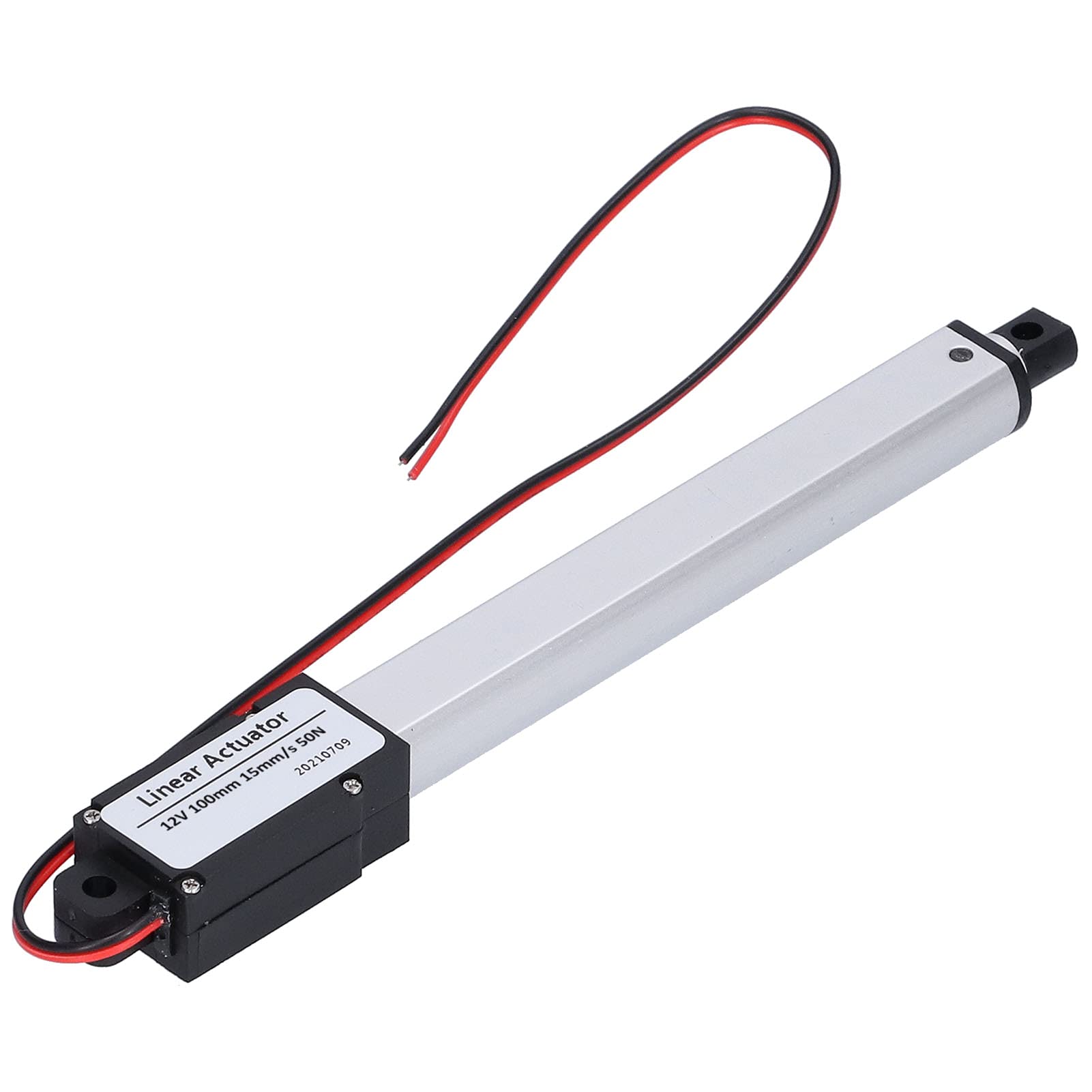 Actuadores de Tecnología Lineal de 12 V CC, 100 Mm, Interruptor de Límite Interno del Actuador, Actuador Lineal de Movimiento, Mini Eléctrico de bajo Ruido para Agricultura