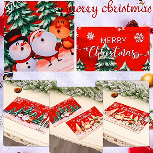 Jogo americano de Natal, jogos americanos de Natal, jogos americanos resistentes ao calor, mesa de j