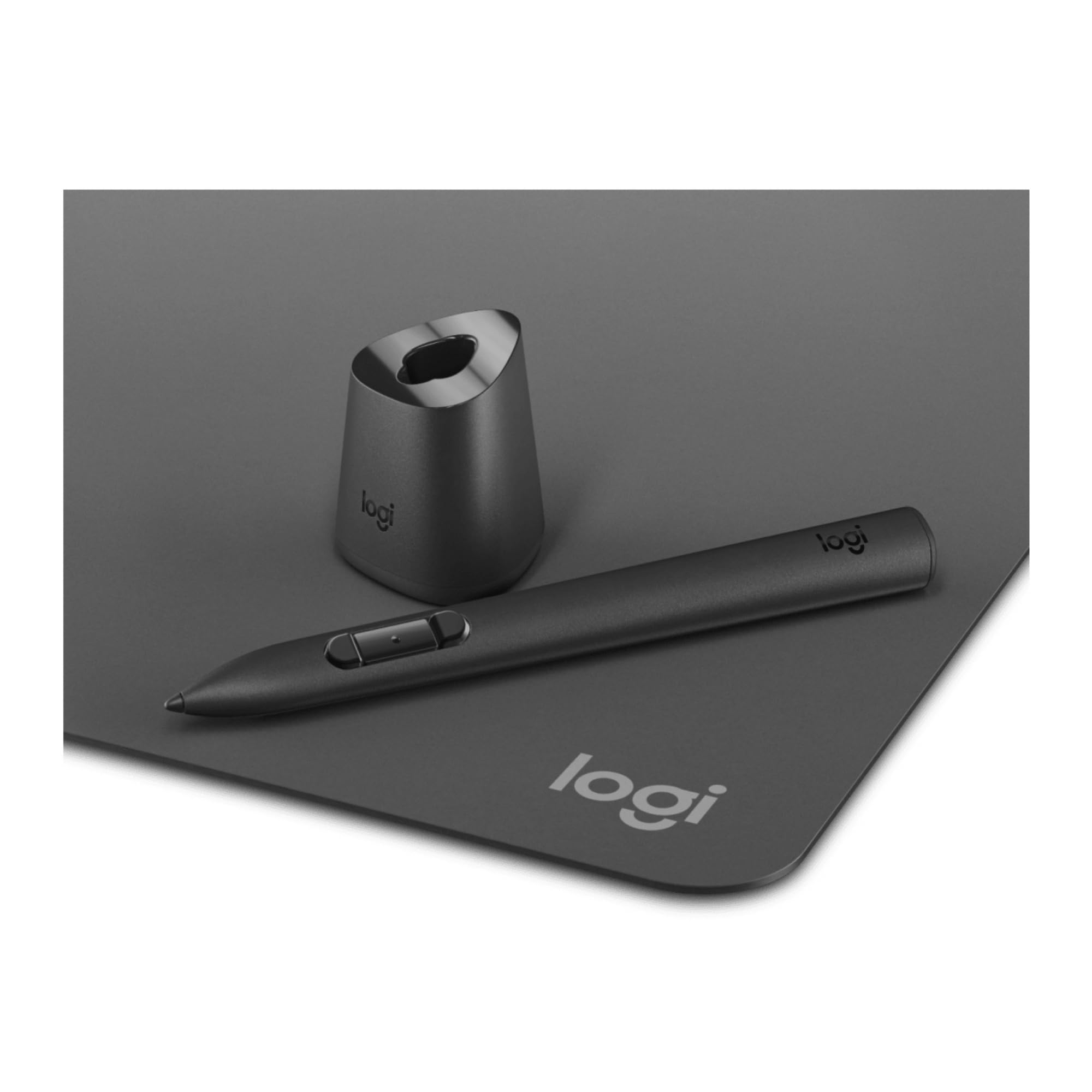 Logitech MX Inkwell - Base de Carga para MX Ink Mixed-Reality (MR) Stylus - Meta Quest 2, Meta Quest 3 - Negro