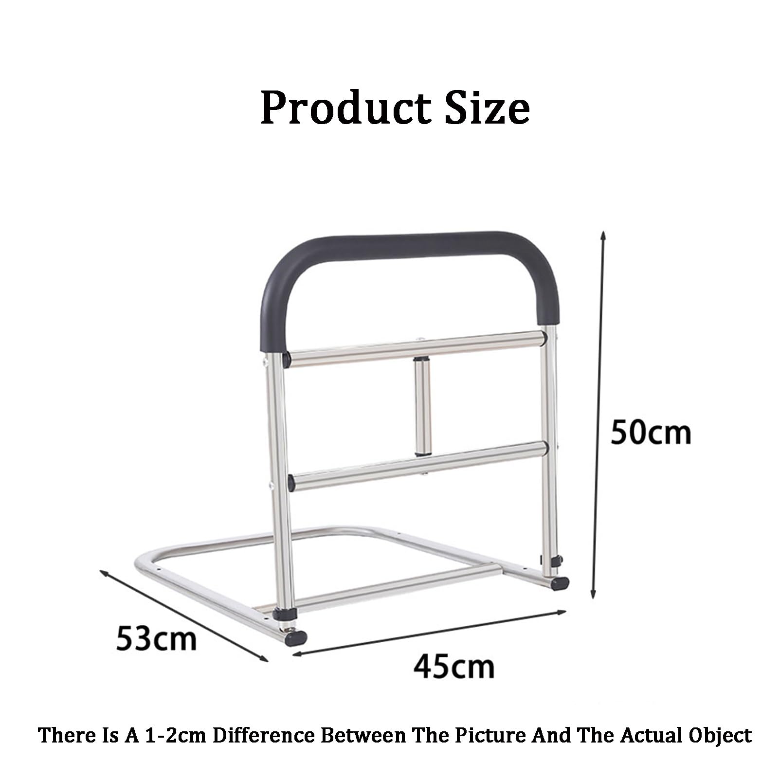 Sponde Di Sicurezza For Letto, Sponde Ausiliarie For Letto, Ausili For Stare In Piedi For Anziani, Adatti All'uso Da Parte Di Anziani E Disabili(Style 3)