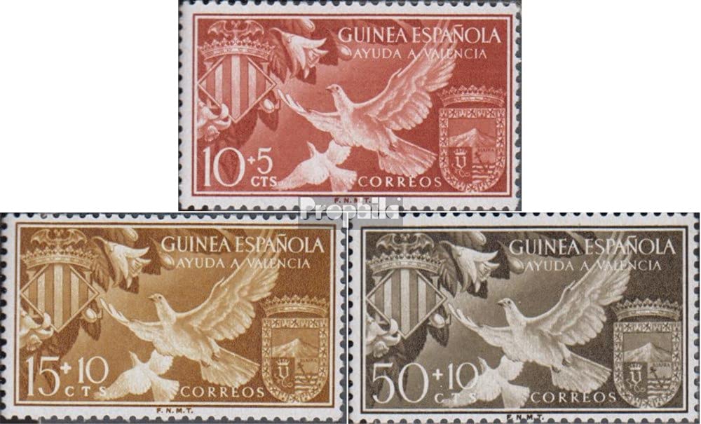 Prophila – Espagne Guinée 1959 – Timbres 356-359 (série Complète) – Neuf Avec Gomme MNH – Collection Bien-être