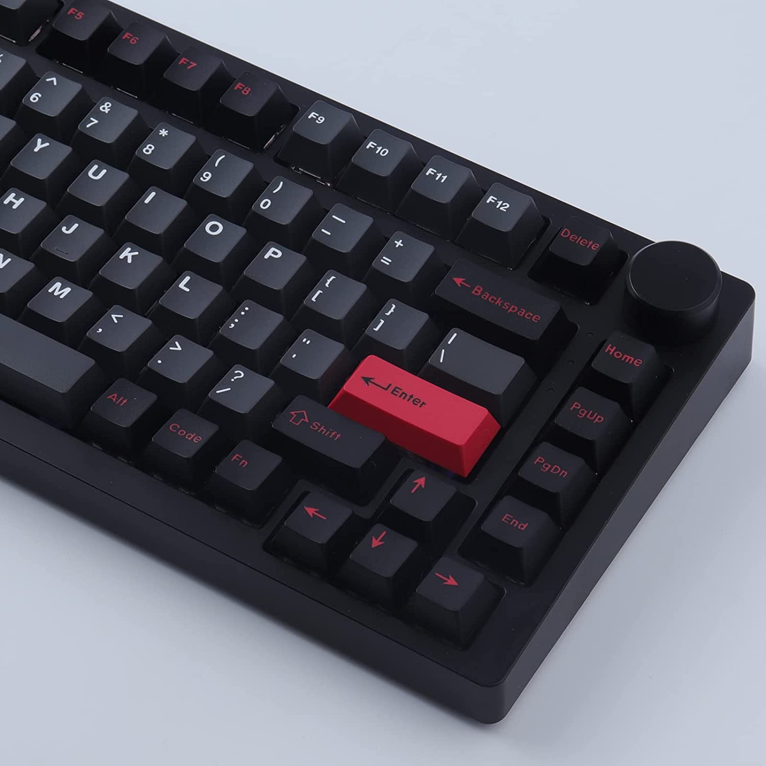 JakeTsai Keycap, 172 tasti Cherry Profile Double Shot Keycaps Set con 2.75u, 3u, 6.25u e 7u Barra Spaziatrice per Cherry Mx Switches ISO ANSI Layout Tastiera Meccanica