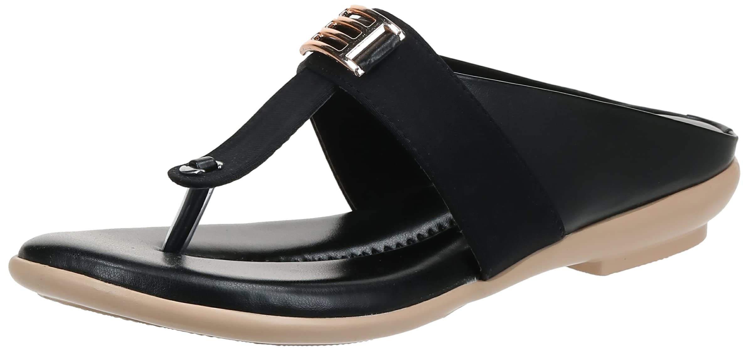 Centrino Womens 6201 BLACK Thong Comfortable Ortho Care Ladies | Fashion Wear Sandal & Chappal | Soft Cushioned for More comfort-7 Kids UK (6201-05) (B09F3PXRB5) Amazon Price History, Amazon Price Tracker