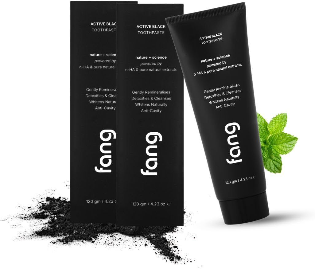 Fang Active Black Toothpaste (120 g (Pack of 2)