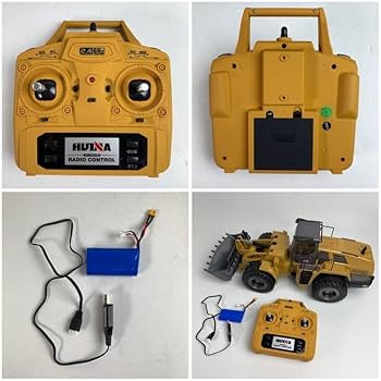 Amazon.co.jp: Huina 1/14 1583 10CH RC ホイールローダー ラジコン