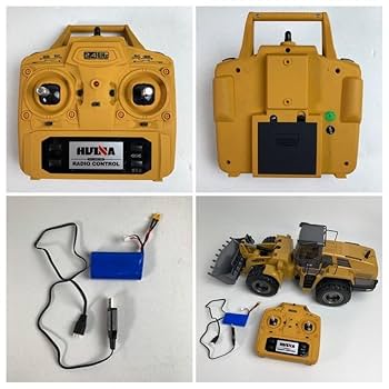 Amazon.co.jp: Huina 1/14 1583 10CH RC ホイールローダー