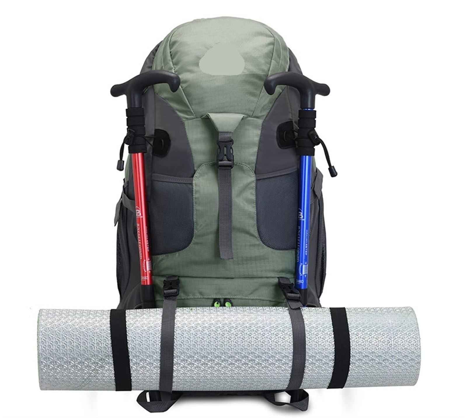 Plecak Górski 50L Wodoodporny Plecak Alpinistyczny Kemping Wspinaczka Sport Trekking Torba Turystyczna(A)