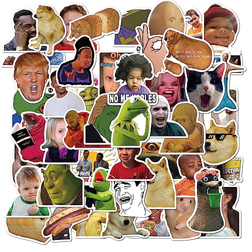 50 Stück Lustige Meme Sticker Set – Ansicht 2