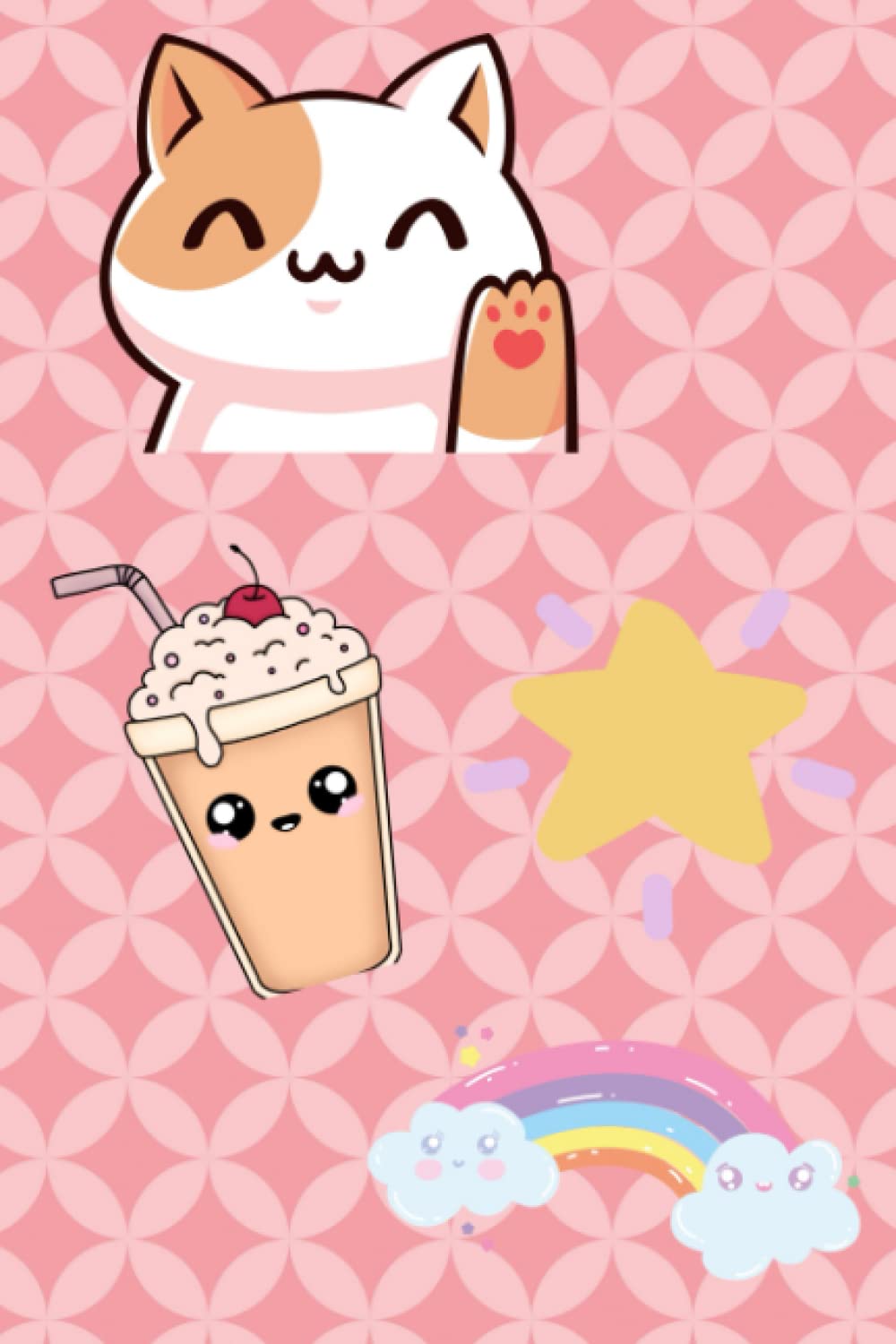 Notebook Kawaii format A5 à couverture souple pour dessin