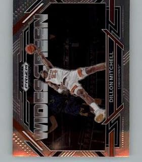 2023-24 Panini Prizm Draft Picks Widescreen #15 Dillon Mitchell RC Rookie Texas Longhorns Basketball Trading Card