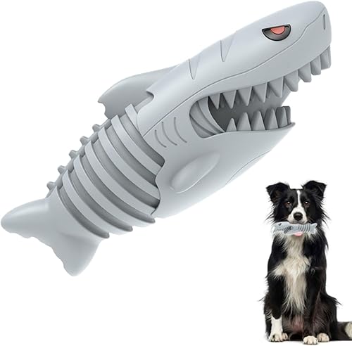 Juguetes masticables para perros para masticadores agresivos, indestructibles, resistentes, duraderos, chirriantes, interactivos, para limpieza de