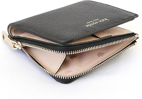 Miniatura 4 de Kate Spade Eva Small L-zip Billetera Bifold NegroWrbg