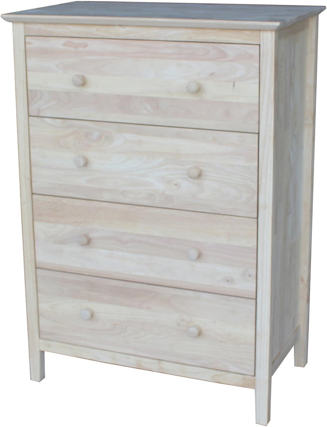 50% оƒƒ Dіѕсоunt International Concepts Dresser with 4 Drawers, Unfinished