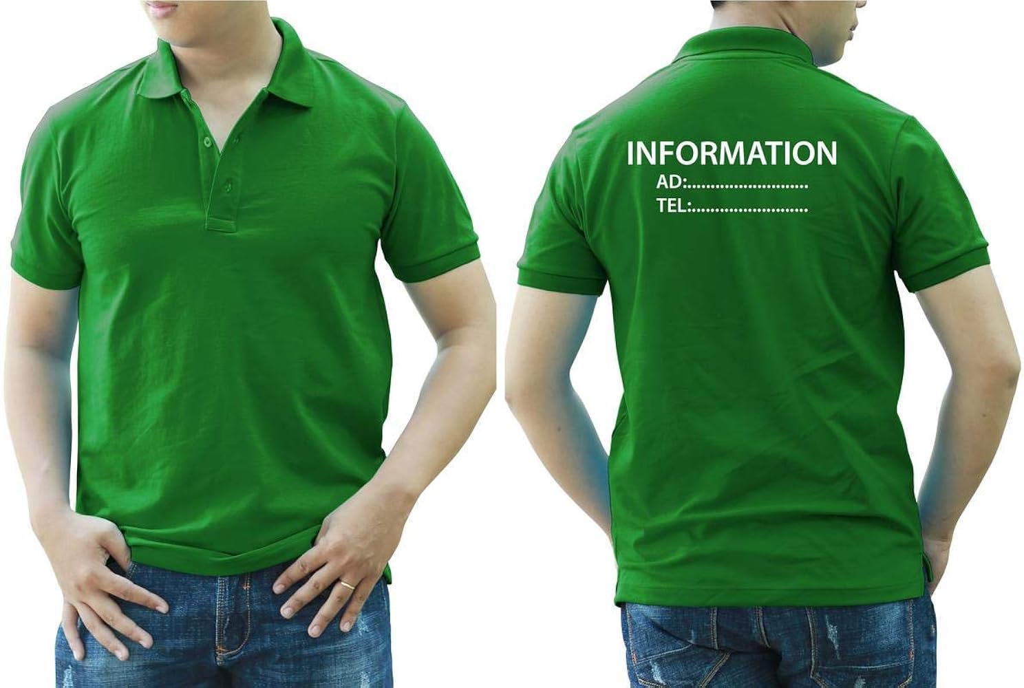 Parrot green polo t shirt Clearance