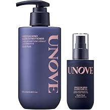 UNOVE [Bundle] Frizz Calming Sleek Conditioner 290ml & Glass Hair Oil 70ml
