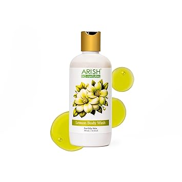 Arish Bio Naturals Lemon Body Wash, 300 ml