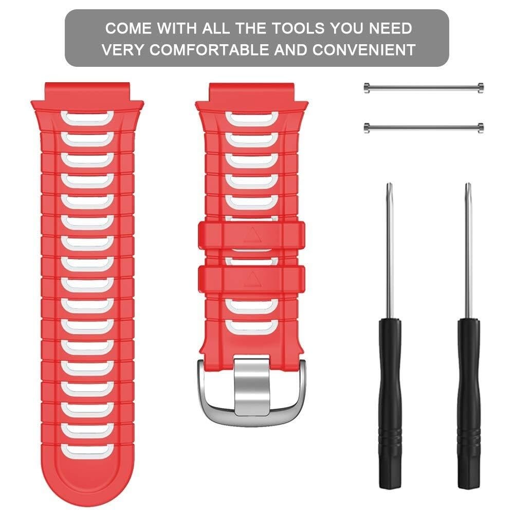 DASEB Per Garmin Forerunner 920XT cinturino in silicone morbido per cinturino di ricambio 920XT per cinturino per orologio intelligente da donna per uomo