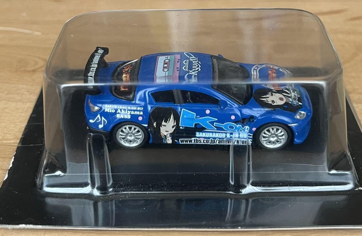 Amazon.co.jp: アオシマ けいおんマツダ RX-8 ブルー RE雨宮 痛車 秋山