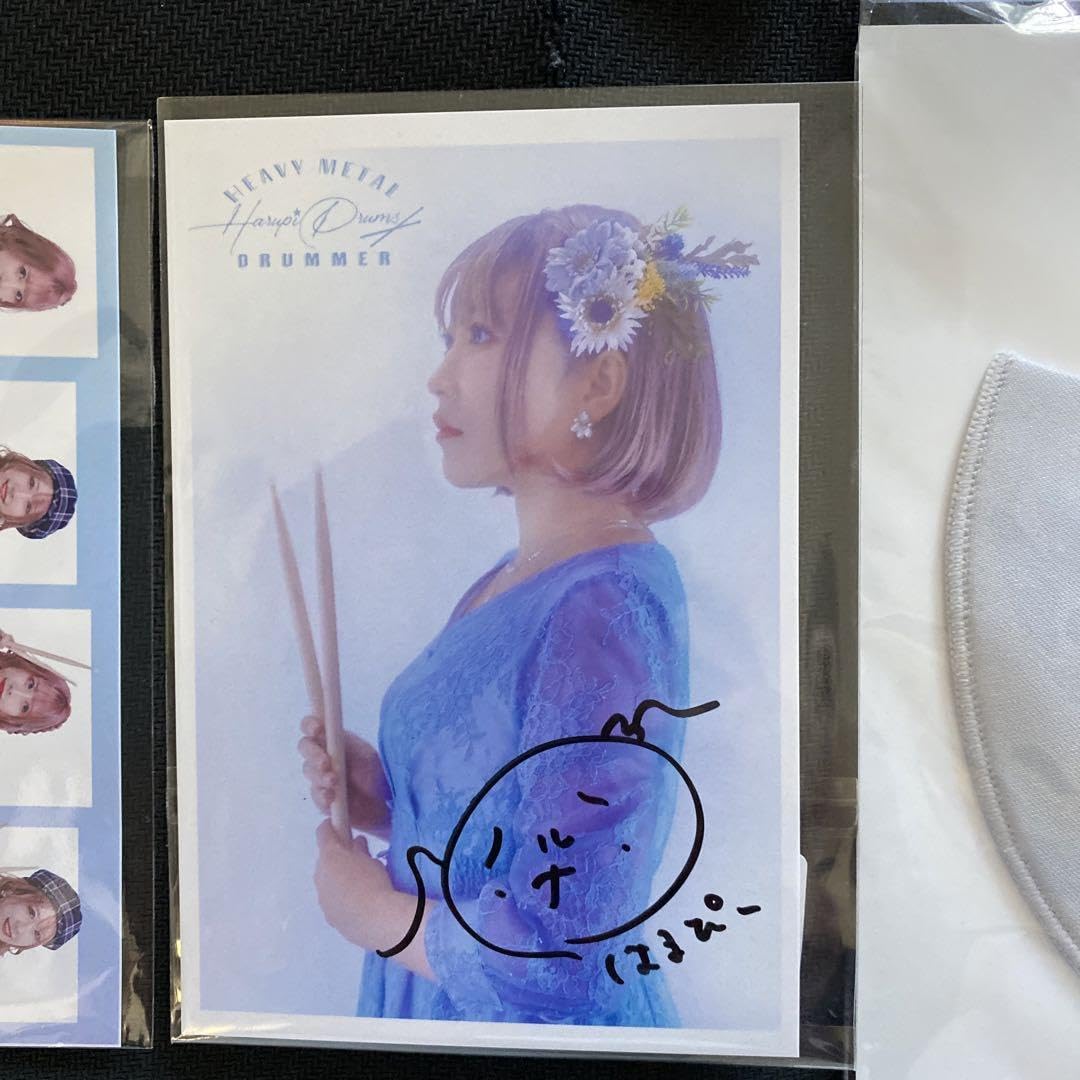 Amazon.co.jp: LOVEBITES haruna ポストカード 5種 コンプ はるぴー