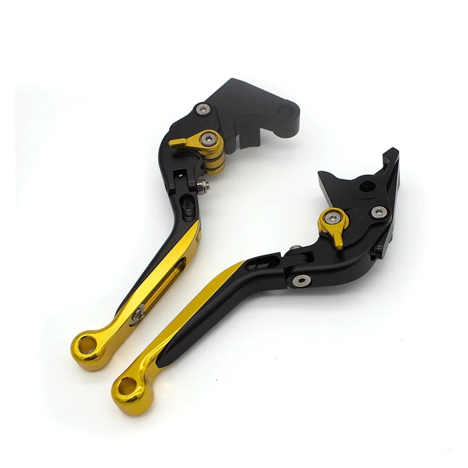 Pbsuem D Gold Motorcycle Lever Blades For Hornet For Cb600f For Cbf600 Cbf 600 Cb 600F Cb 600 F 2007-2013 Cnc Motorcycle Folding Extendable Brake Clutch Lever Brake Clutch Levers(D Gold)