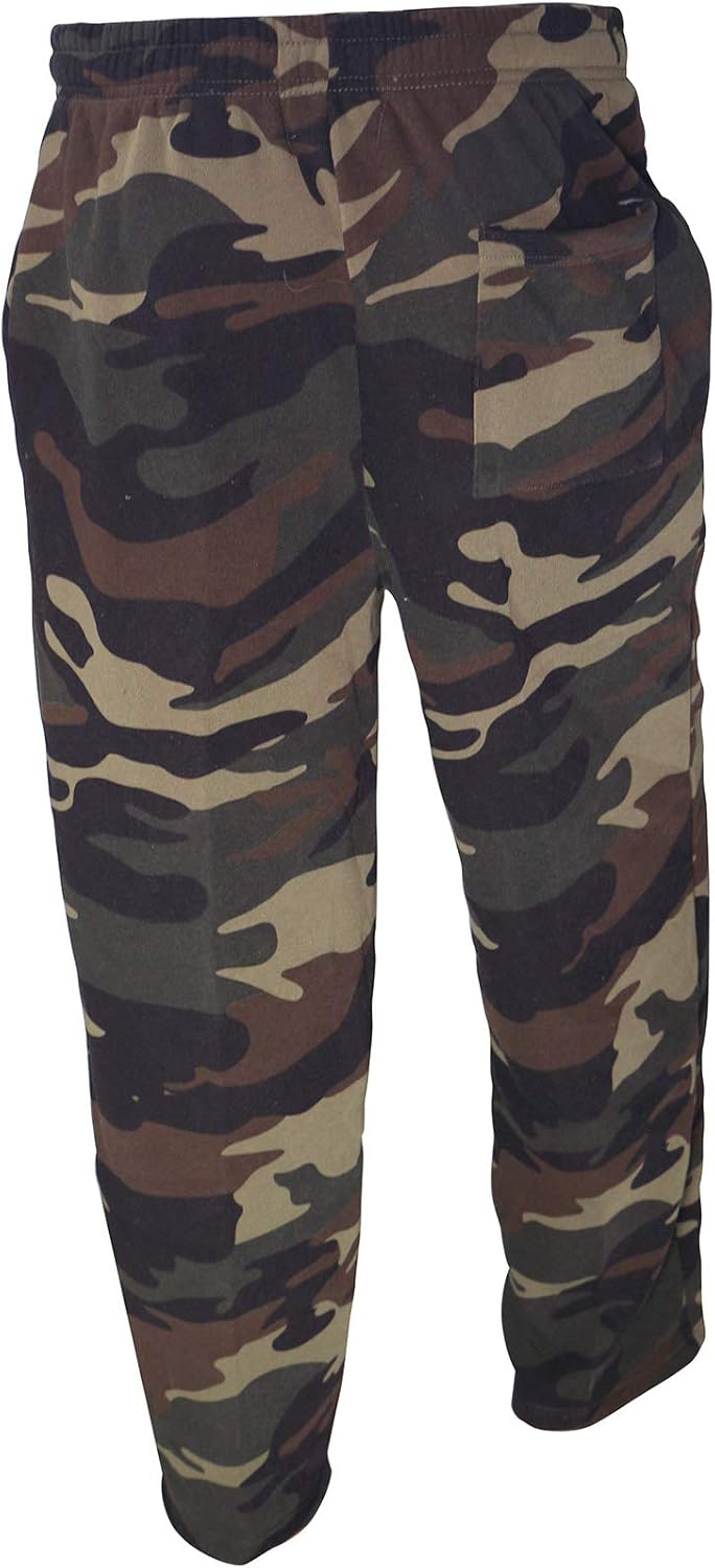 Facitisu Men's Jogger Sweatpants Workout Lounge Casual Jogger Fleece Sweat Pants with Pockets - Image 3