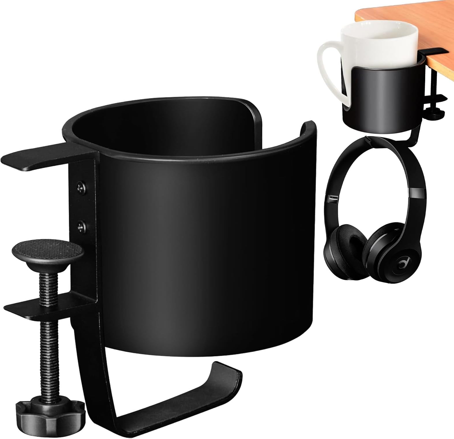 Adorila Anti-Verschütten Getränkehalter - Verstellbarer Tischhalter Für Tassen