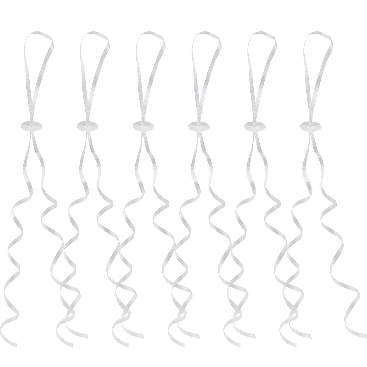 HONGXIN-SHOPBalloon Closures 100 Pcs Balloon Ribbon Helium Balloon Clasp Seal for Birthday Party Baby Shower Wedding Decorations