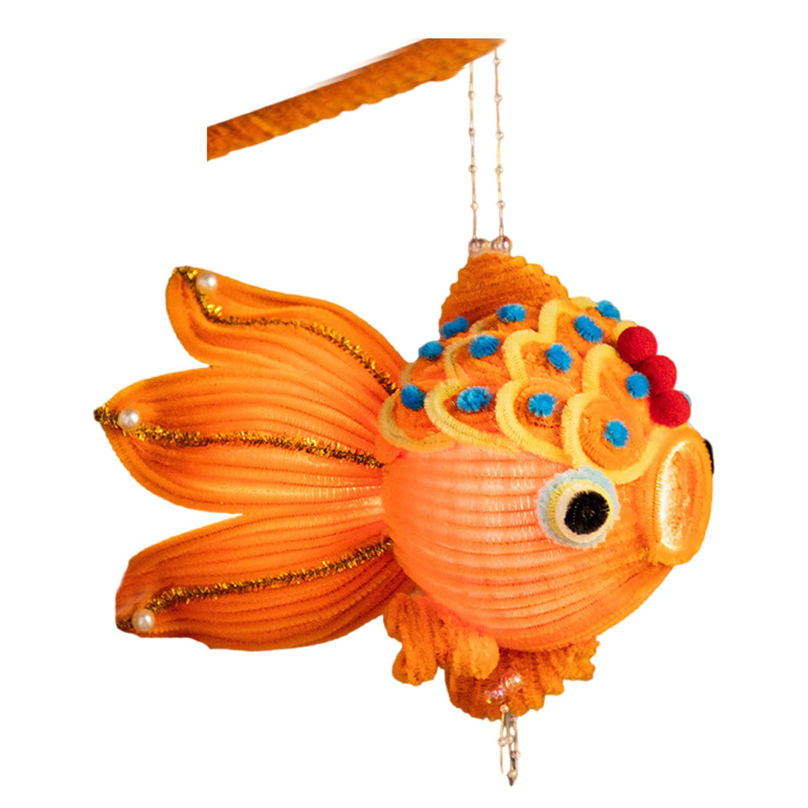 Buxuaaaa A Buxuaaa Lovely Fish Ornament Lights Fish Lights Ornament Chinese Utumn Festival Handheld Decorations Festival Decoration