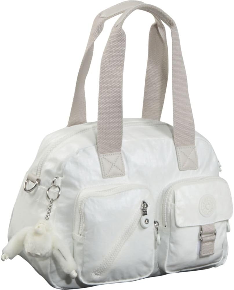 Defea Medium Handbag Color: Lacquer White