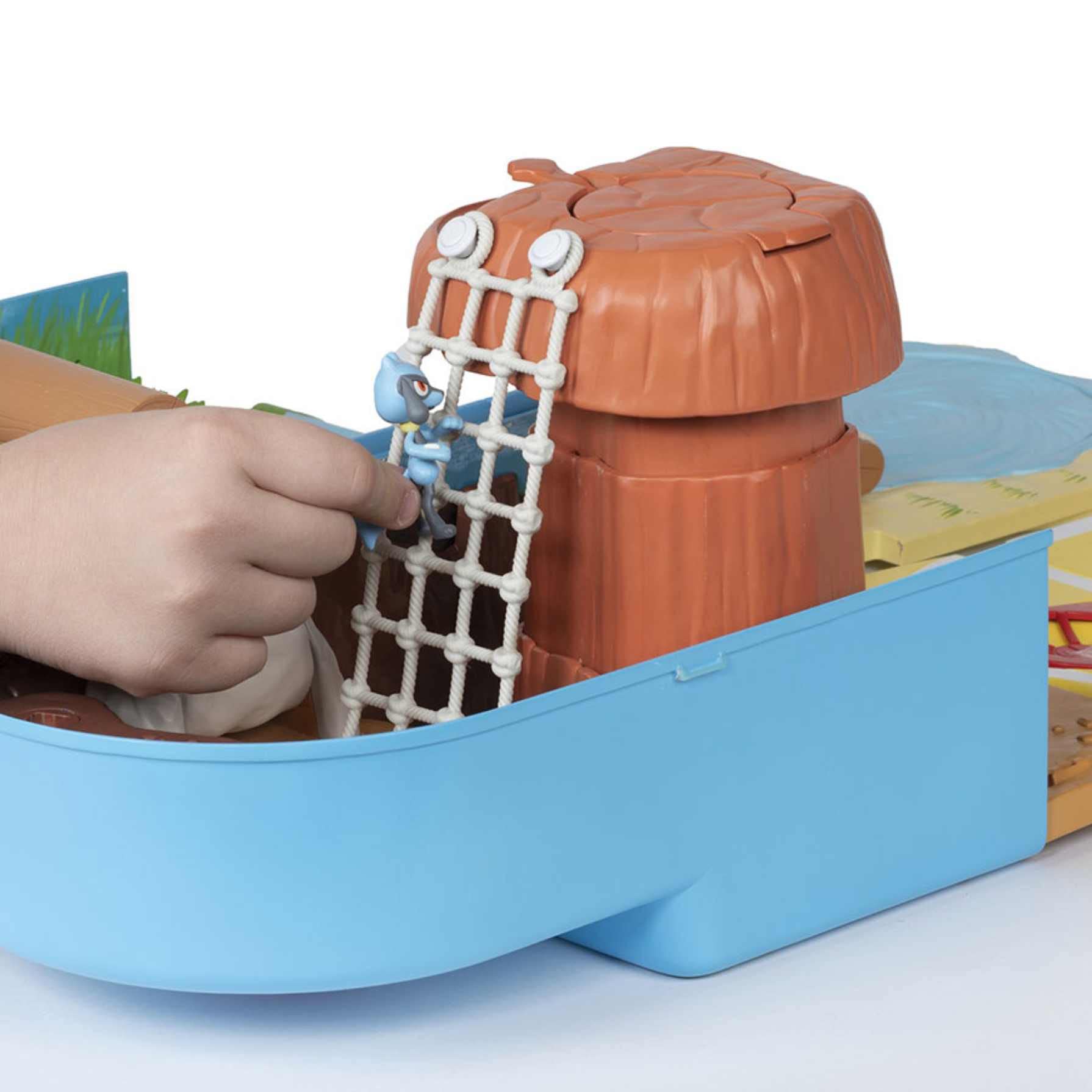Bizak Playset Deserto Pokemon Transformable, Playset per giocare con tutti i tuoi Pokemon, include trappole nascoste e zone esclusive (63222836)