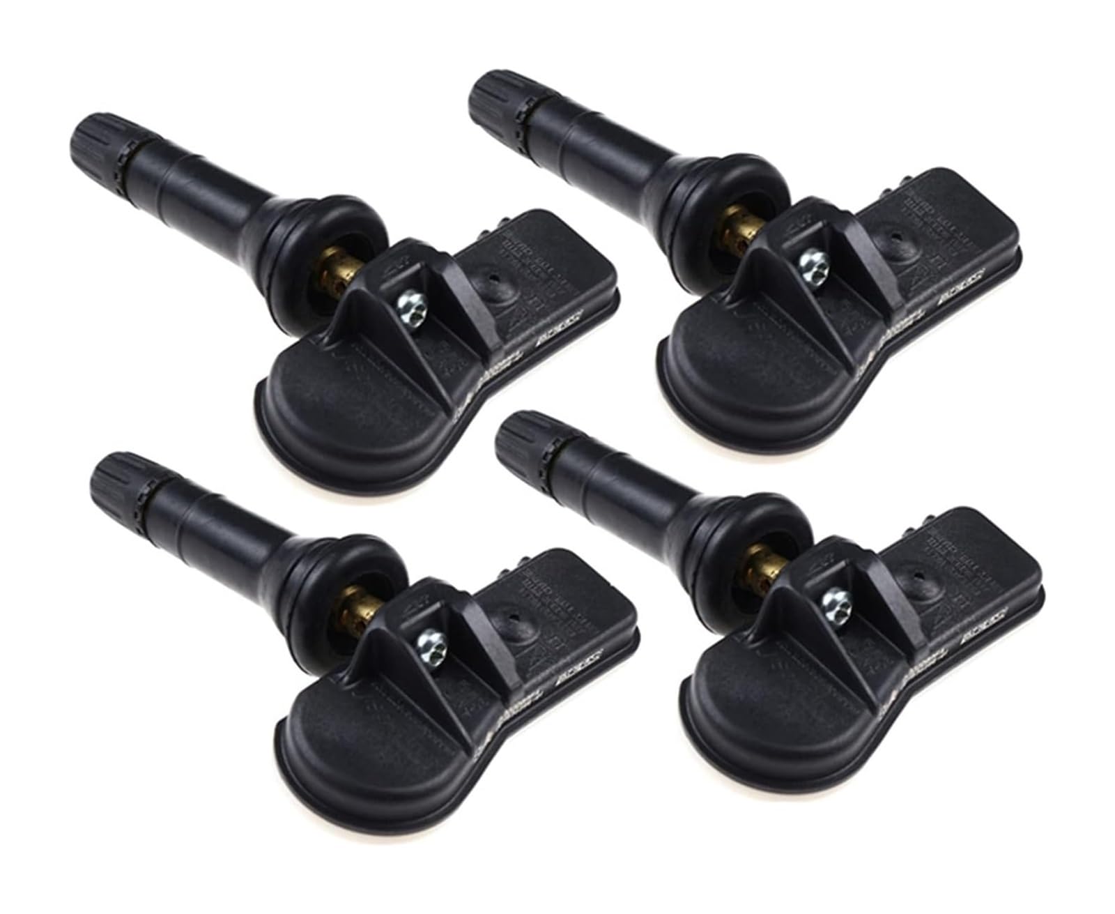 Kit Valve Capteur Pression Pneu pour Citroën C4 C5 DS4 DS5 Lot De 4 Capteurs De Pression des Pneus TPMS De Voiture 9811536380