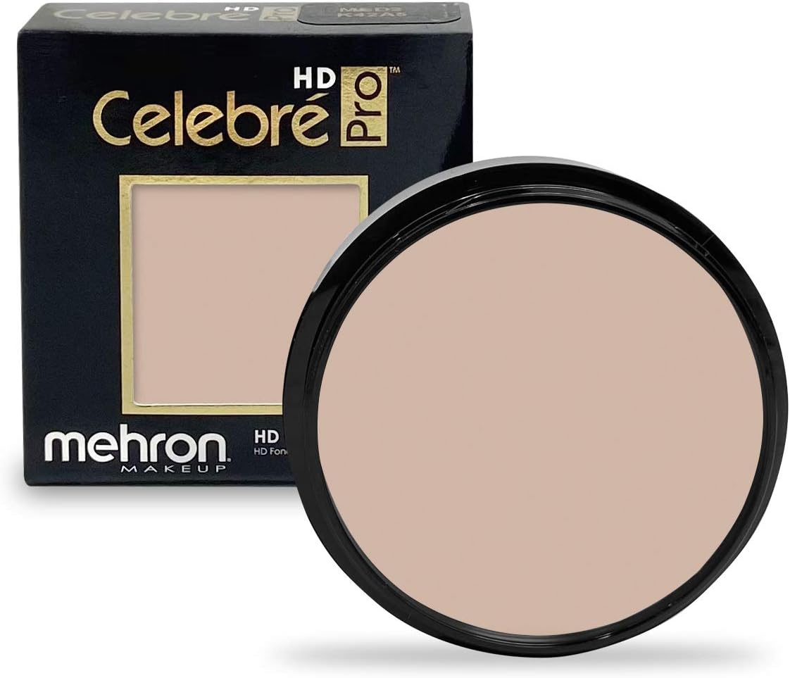 Makeup Celebre Pro-HD Cream Face & Body Makeup (.9 oz) (Light Medium Olive)