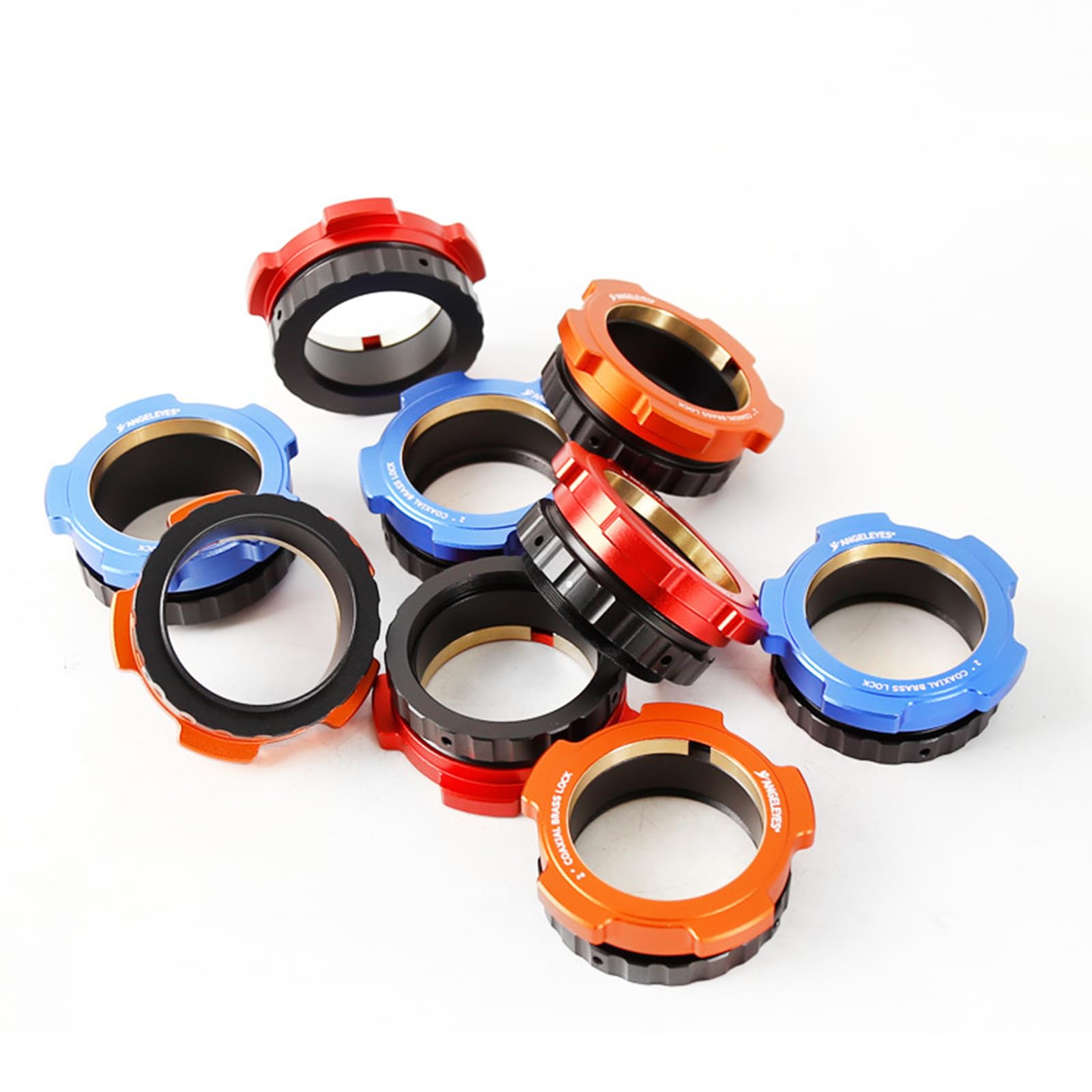 Adaptador coaxial de alta precisión para telescopios astronómicos con conversión de rosca y funda de camping de bloqueo seguro