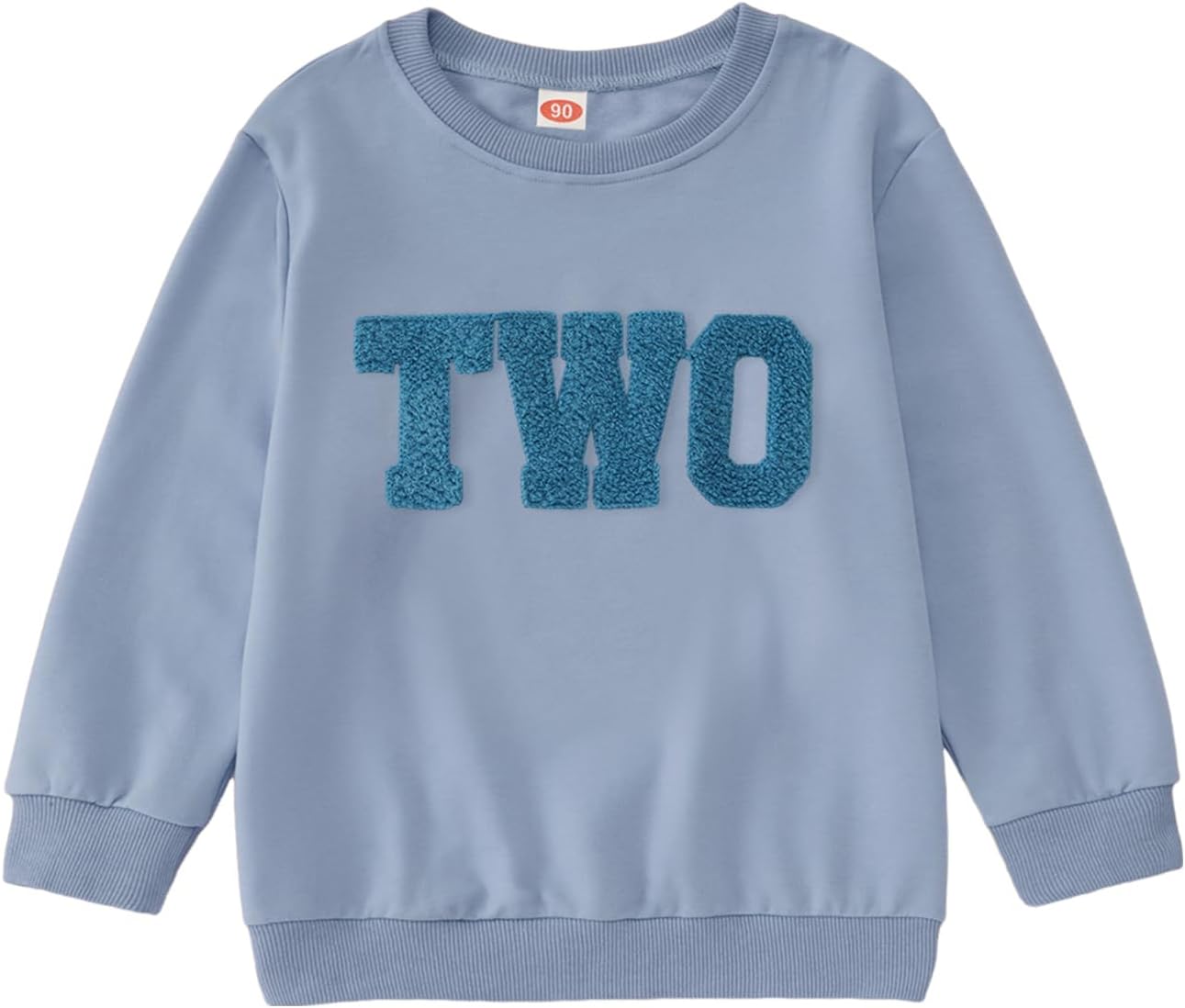Birthday Sweatshirt for Toddler Baby Boy Girls 1st 2nd 3rd 4th 5th 6th 7th Embroidery Shirts Tops Bday Party Outfit