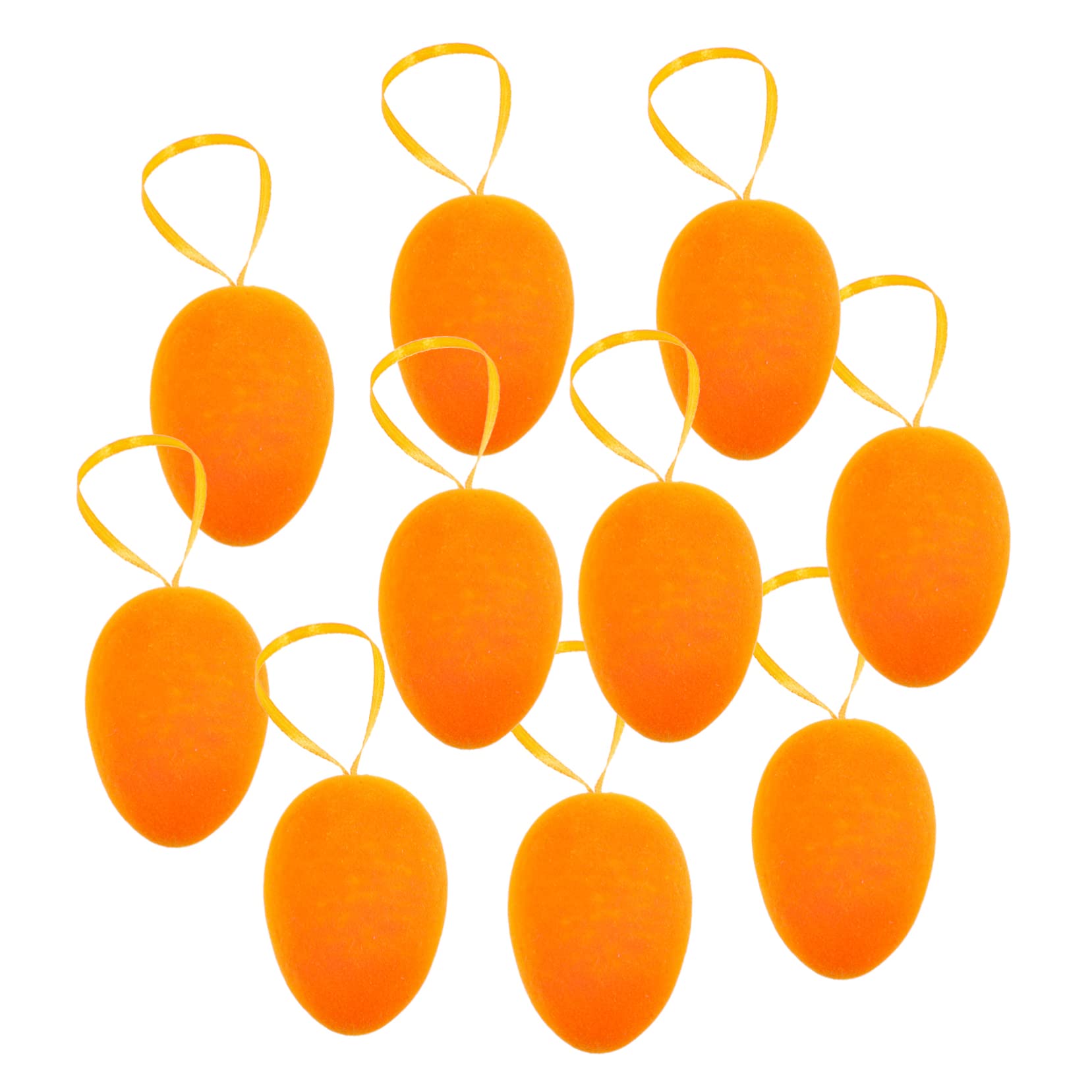Cabilock 4 Sätze Osterdekoration Künstliche Grüne Girlande Ei Festival-Ornament Baum Anhänger Osterhänge -Ornamente Ostern Baumschmuck Osterparty Gefallen Schaum 10 Stück * 4