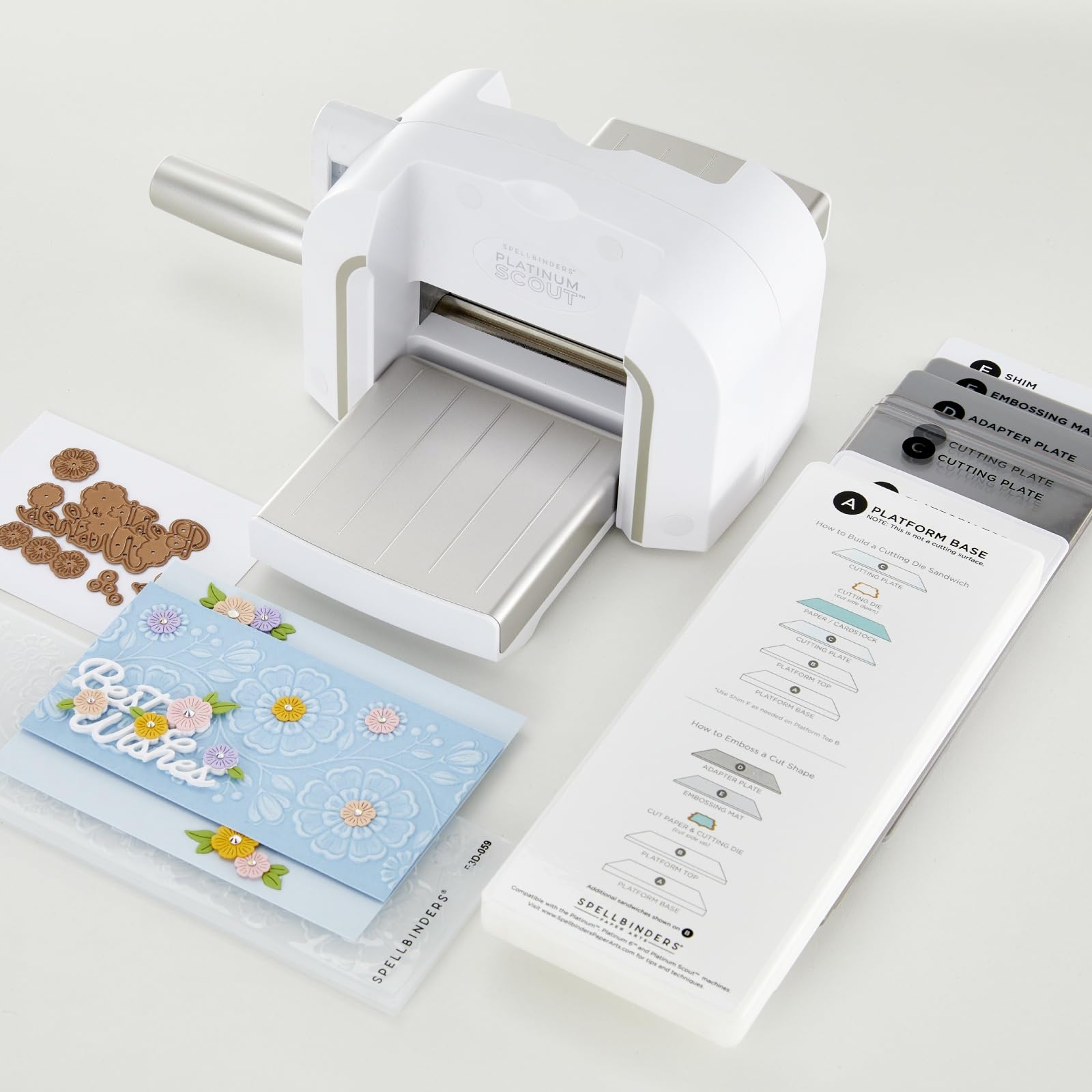 Amazon.com: Spellbinders Platinum Die Cutting and Embossing