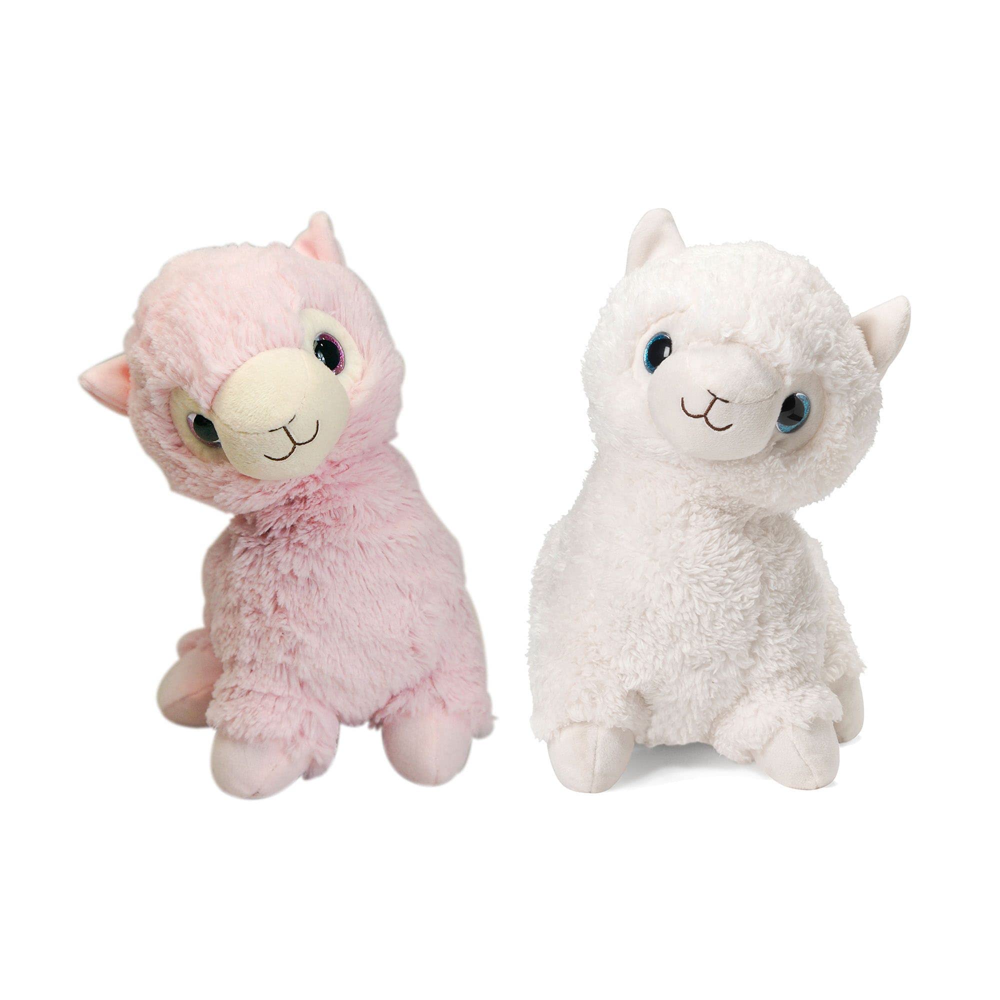 Buy Intelex Warmies Microwavable Plush Set, Pink and White Llama