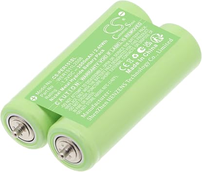 Battery for Panasonic ER-1510, ER-1511, ER-1610, ER-1611, ER1611, ER1612, ER146, ER147, ER-DGP72, ER160, ER1610, ER1420, ER1421, WER1511L2508, WER160L2504, WER160L2506, WES2047L2508, WER154L2504