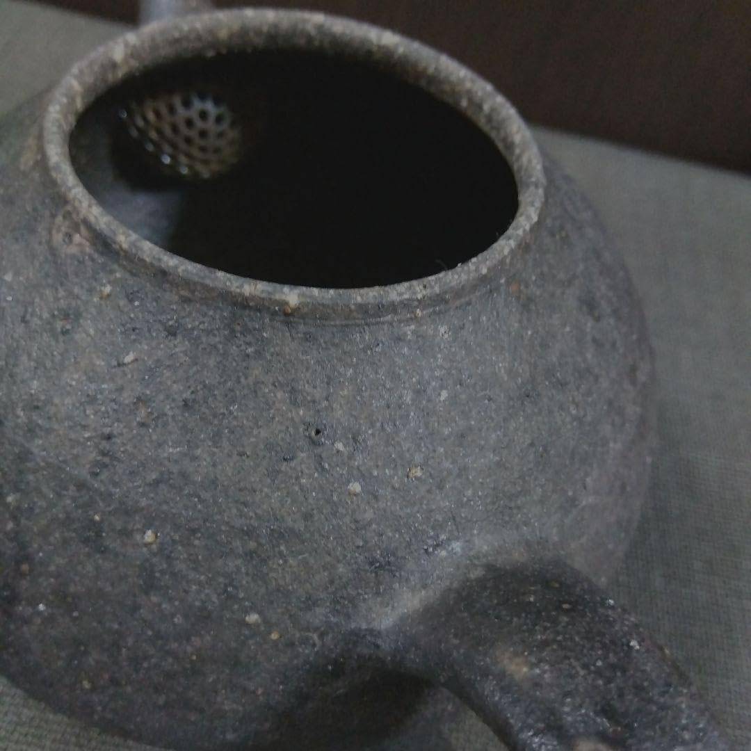 Amazon.co.jp: 角掛政志 黒釉ポット : ホーム＆キッチン