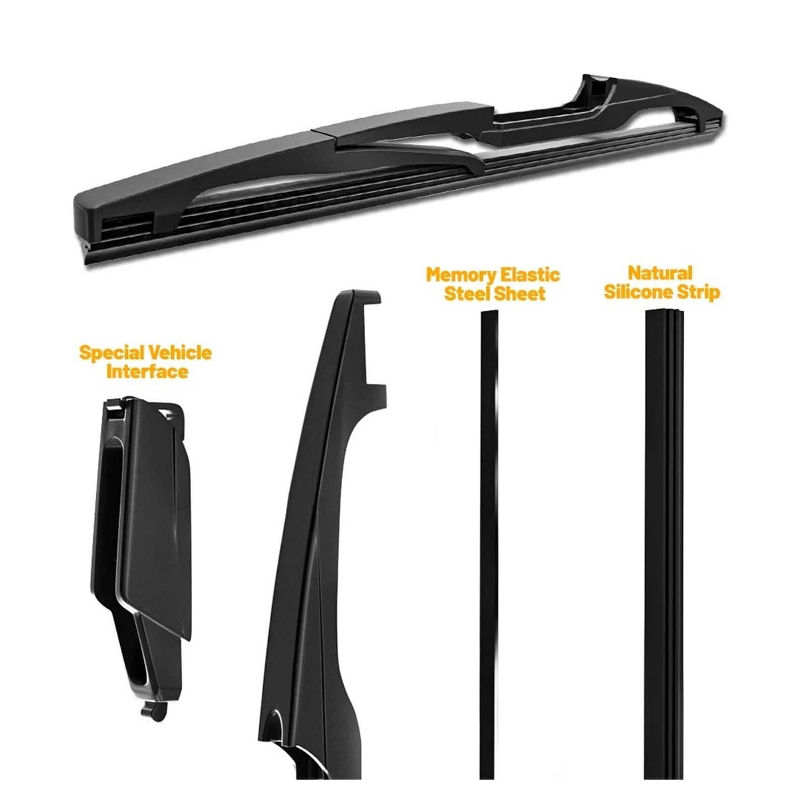 Limpia Parabrisas Para Toyota Para RAV4 XA40 2013-2018 Juego De Limpiaparabrisas Delanteros Traseros Accesorios Para Limpiaparabrisas Escobillas Limpiaparabrisas