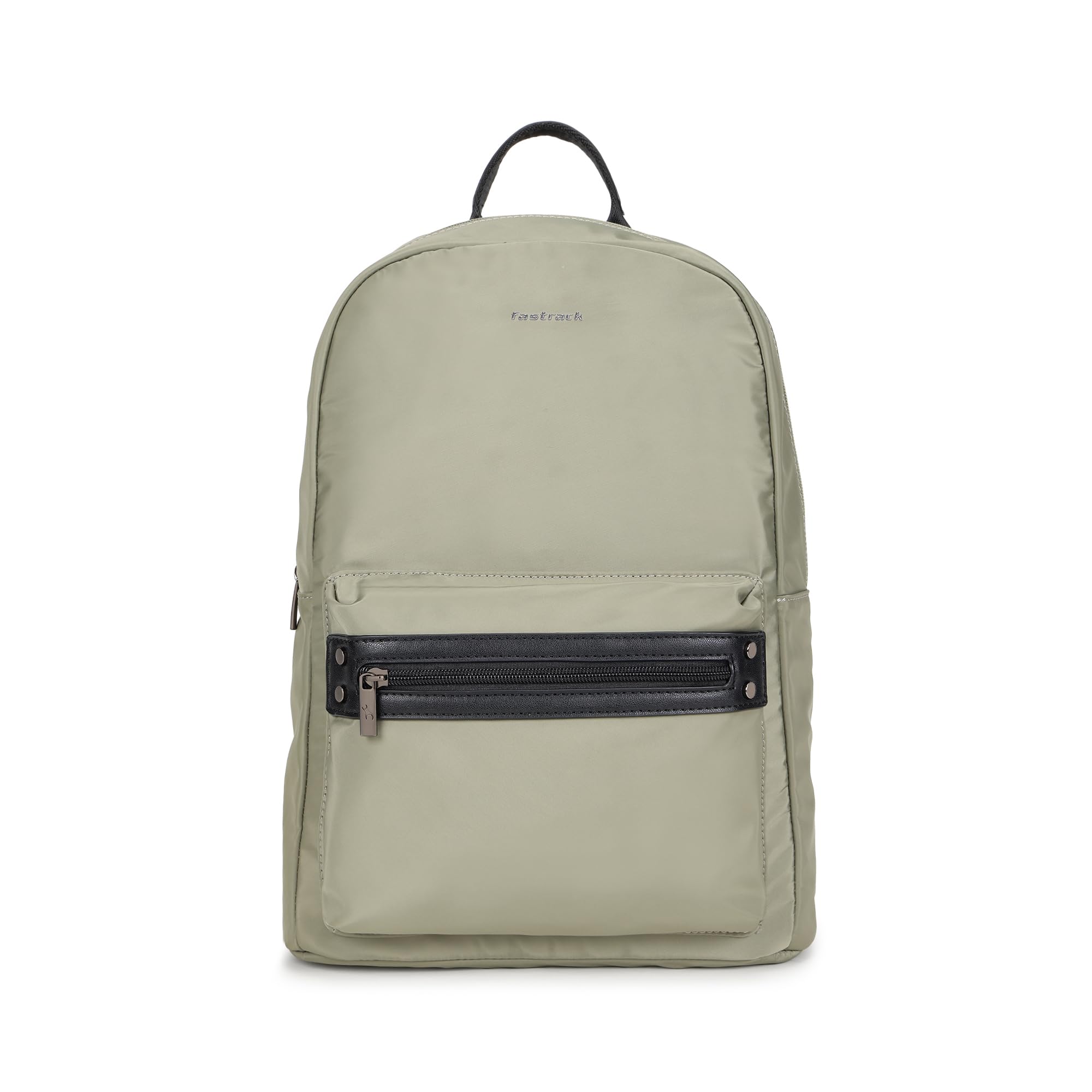 Olive Edge Nylon Laptop Backpack | 14 Inch Laptop Backpack | Lightweight Nylon Bag with Padded Adjustable Straps | Spacious Compartment with Organizer Pockets & Quick Access Zipper Pocket-image-25