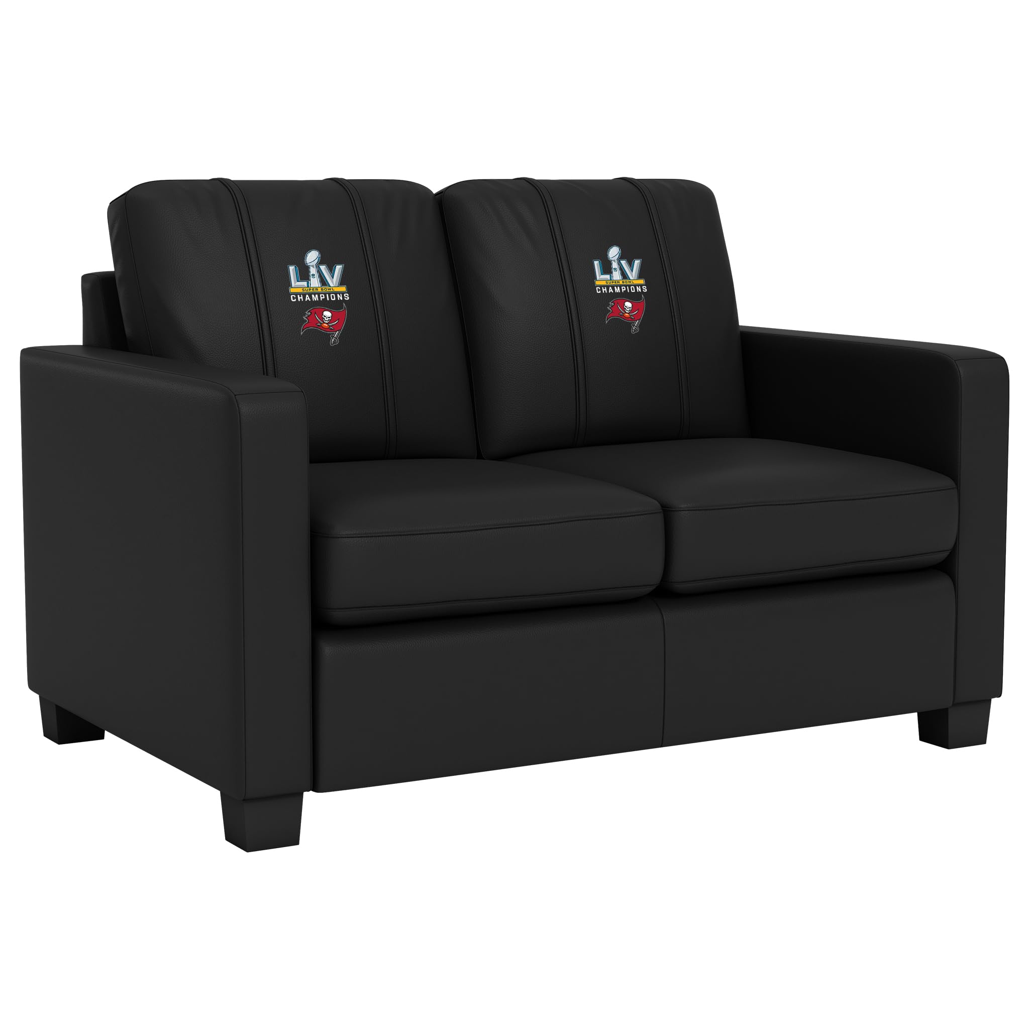 Dreamseat NFL Tampa Bay Buccaneers Primary Super Bowl LV Dyno Series Stationary Loveseat