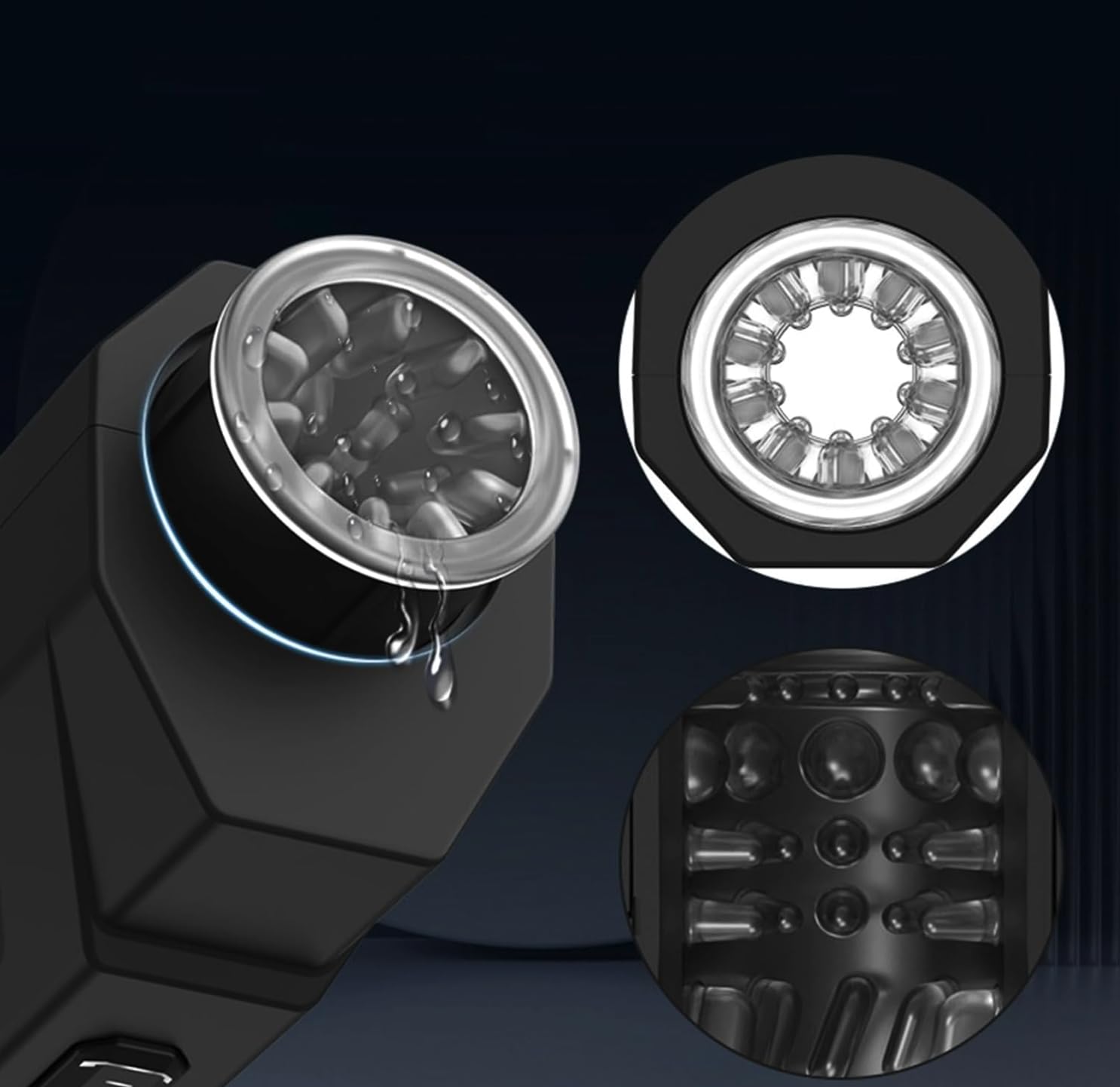 Amazon.com: Electric Male Masturbator, 5 Modes, 7 Speeds, Waterproof, USB  Charging HT17472 : Health & Household