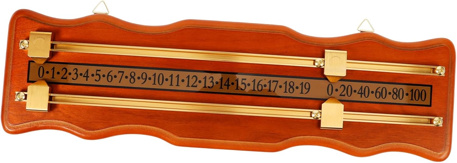 Billiard Scoreboard Portable Reusable High-Density Board Snooker Scoreboard for Billiards