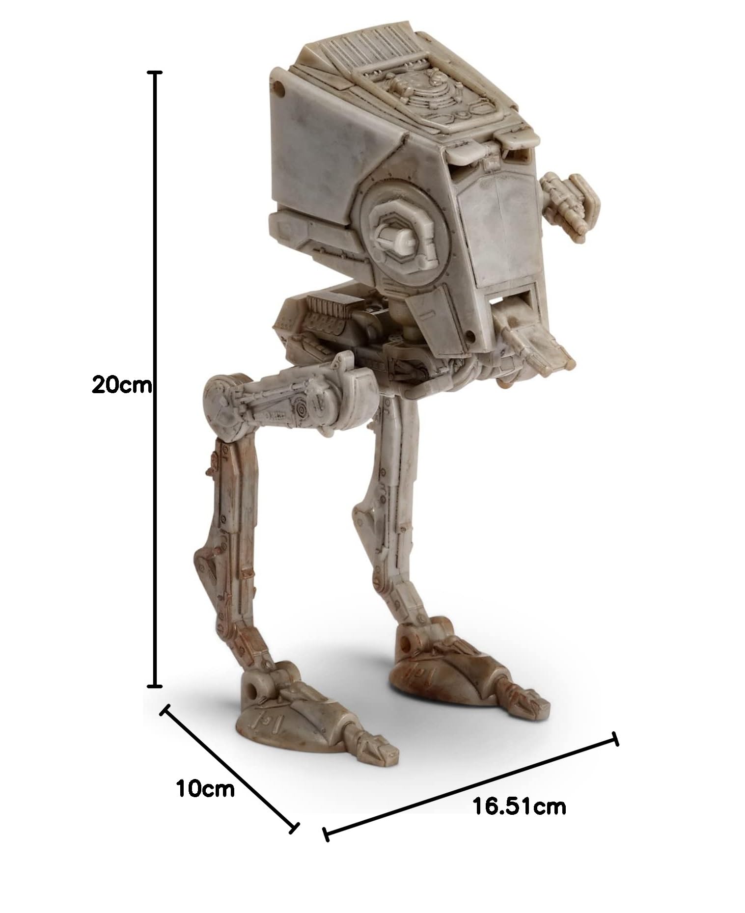 Bizak Star Wars Nave 8 cm AT-ST Hoth, e include 1 statuetta (62610003)