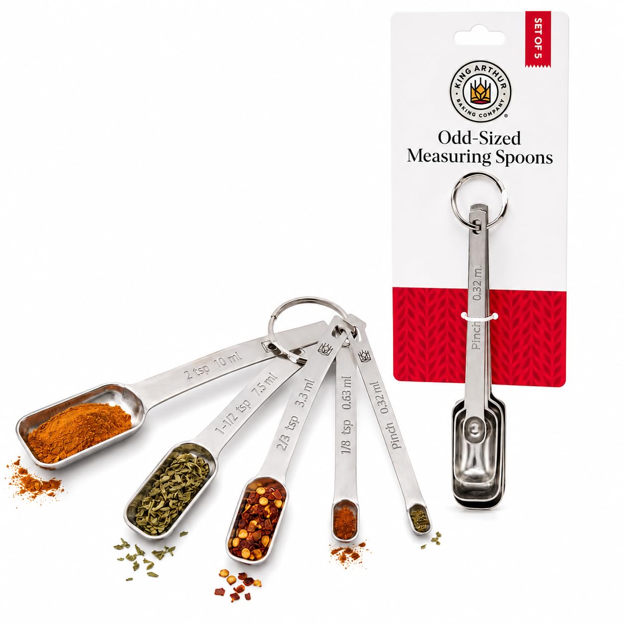 King Arthur Baking Company Odd-Sized Measuring Spoons